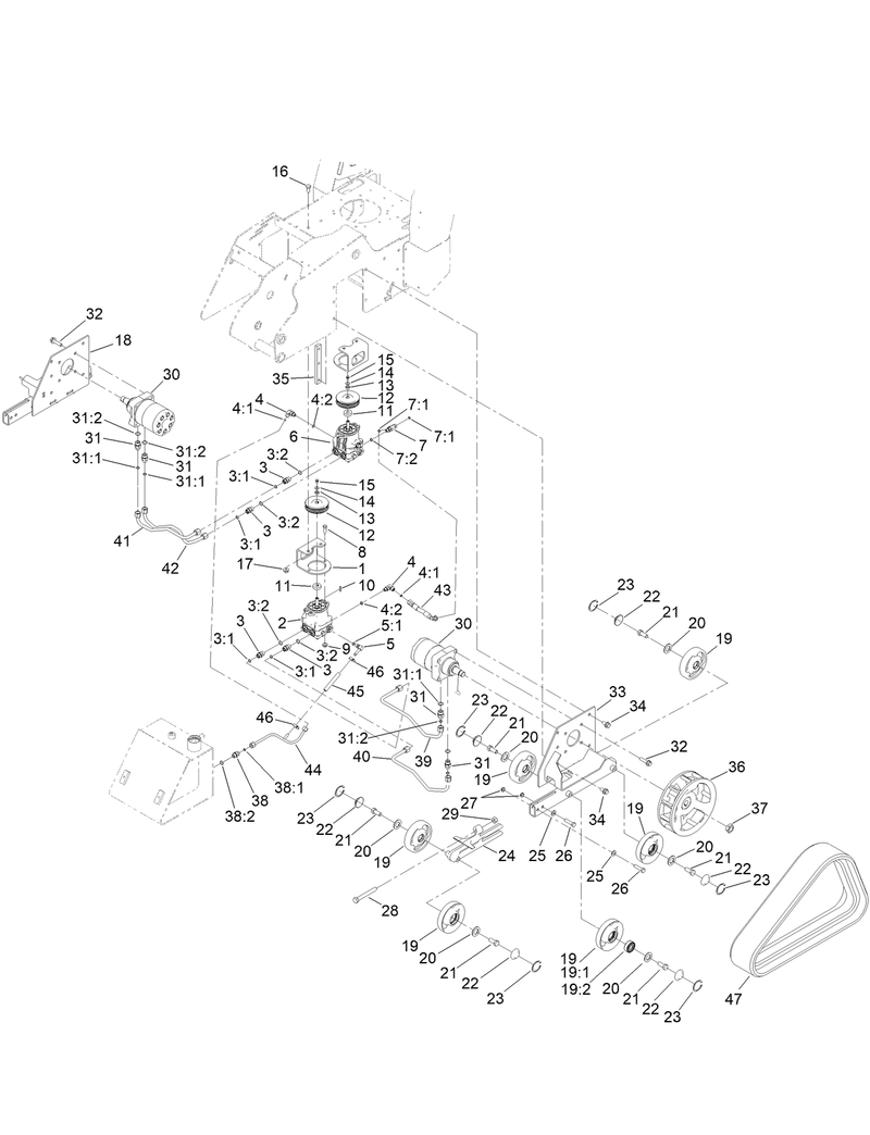Track Drive Assembly