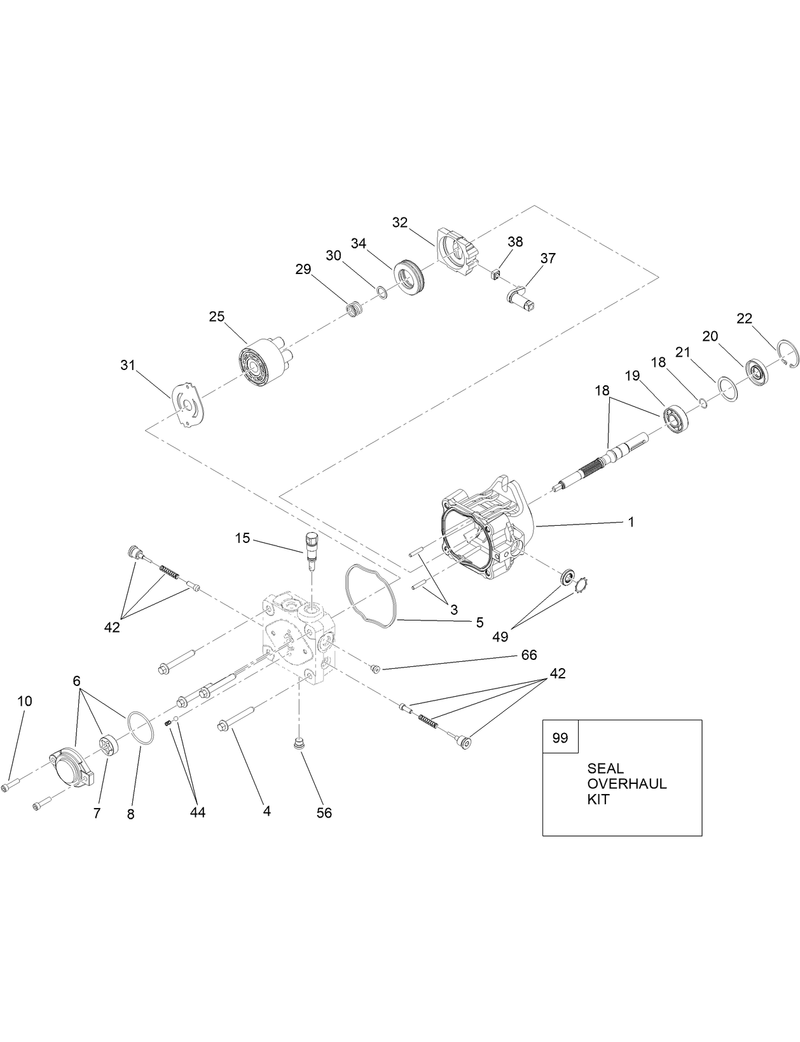 Hydraulic Pump Assembly No 117 6409