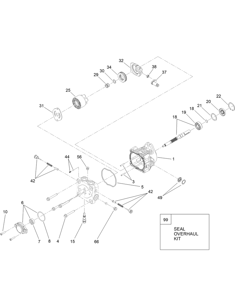 Hydraulic Pump Assembly No 117 6410