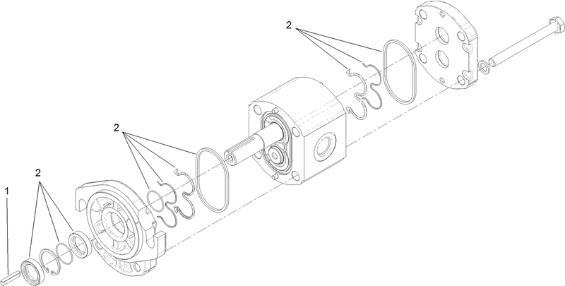Gear Pump Assembly No 114 3072