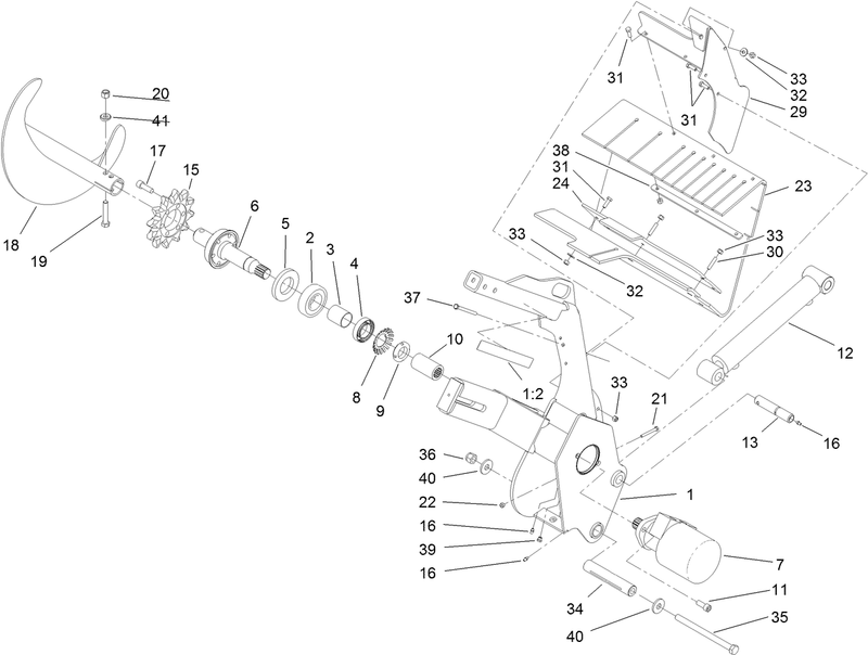 Trencher Assembly