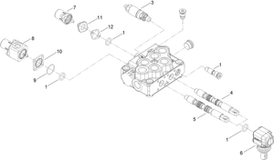 2 Spool Valve Assembly No 115-4062