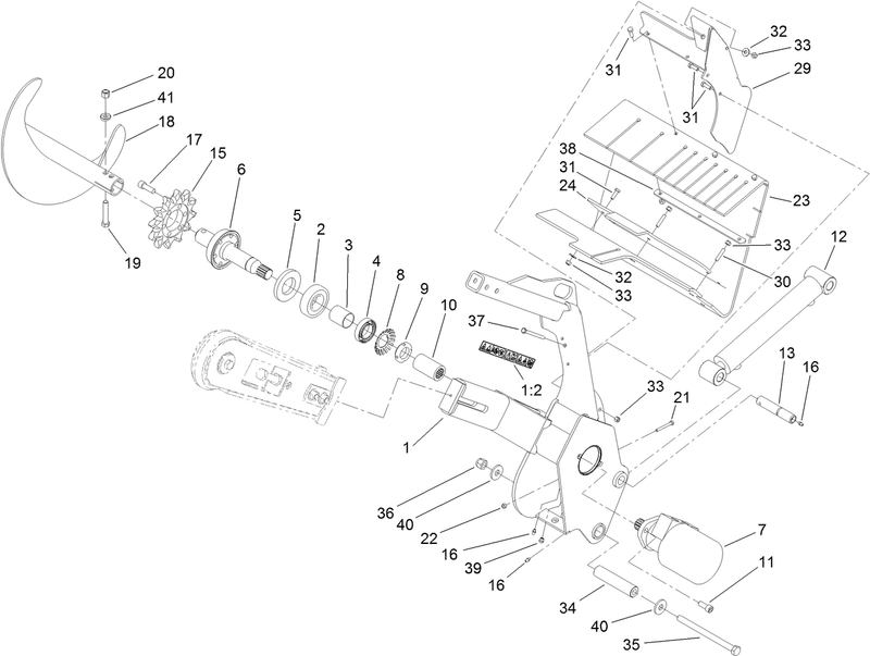 Trencher Assembly
