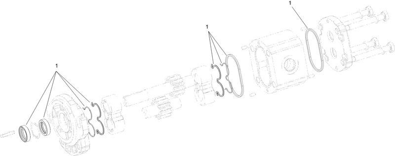 Gear Pump Assembly No 117 6307