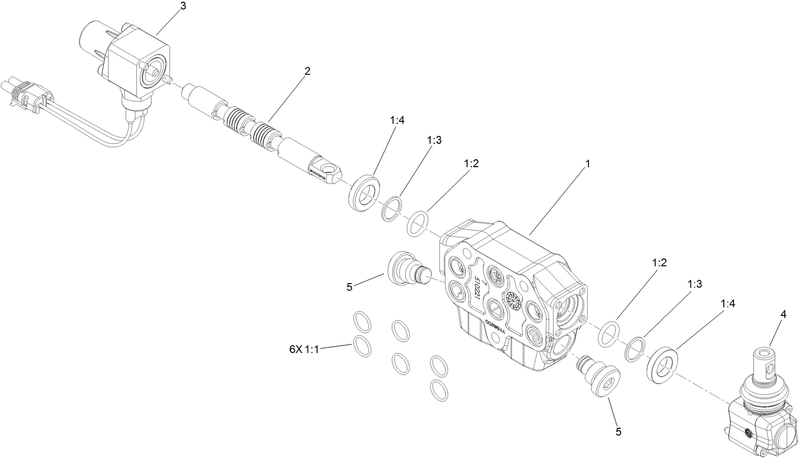 Parallel Valve Section Assembly No 139 1346