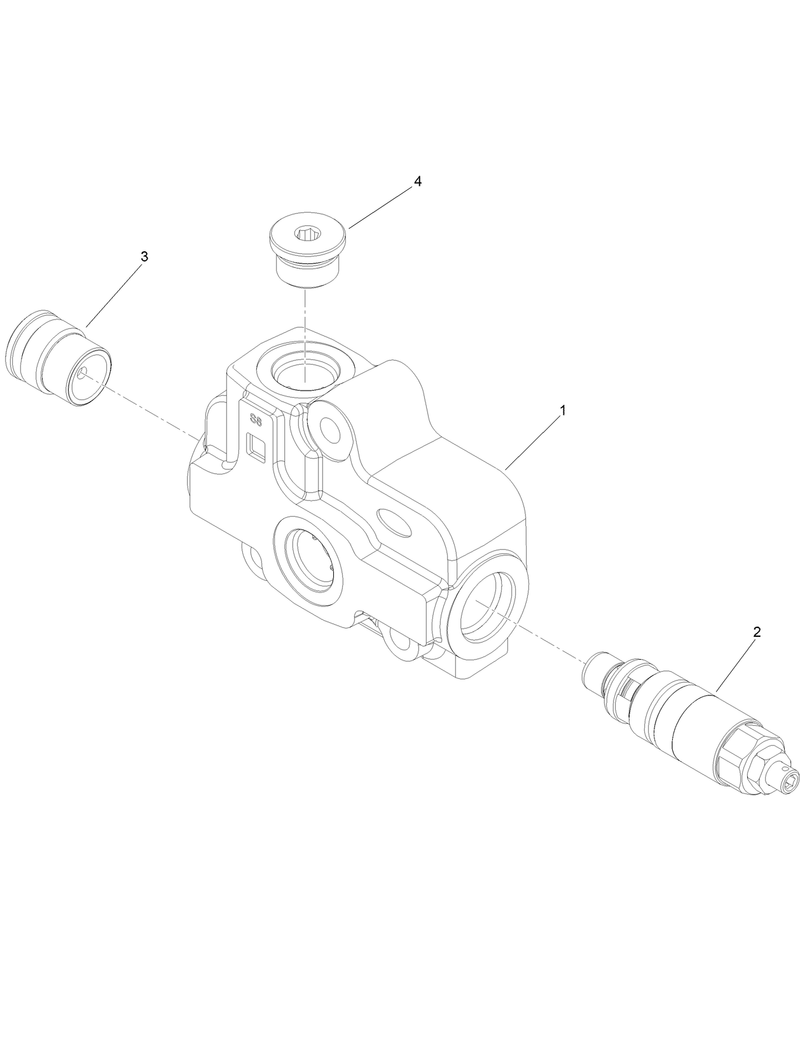 Valve Inlet Section Assembly No 139 1338