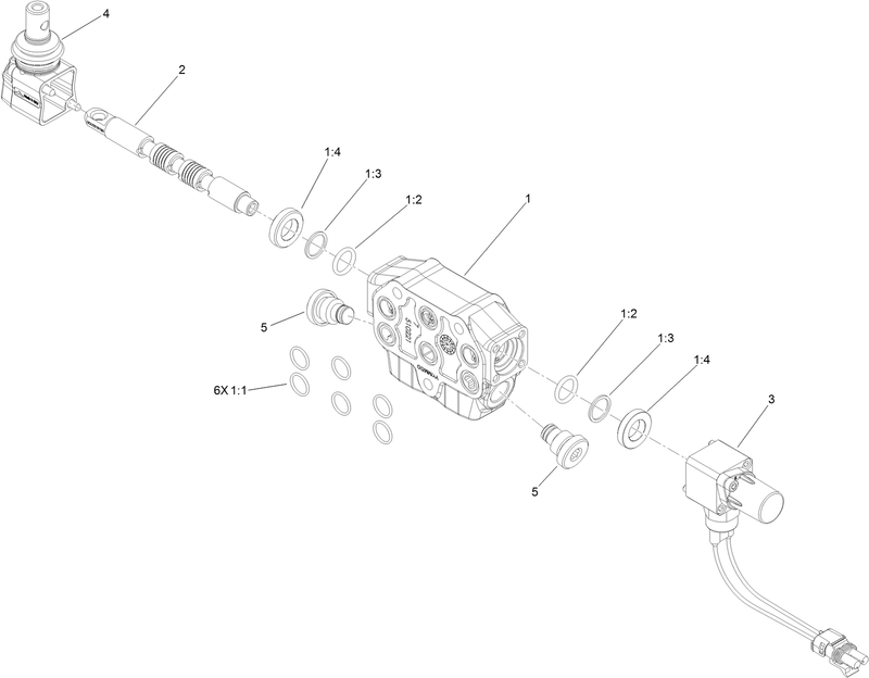 Parallel Valve Section Assembly No 139 1344