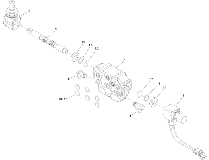 Parallel Valve Section Assembly No 139 1344