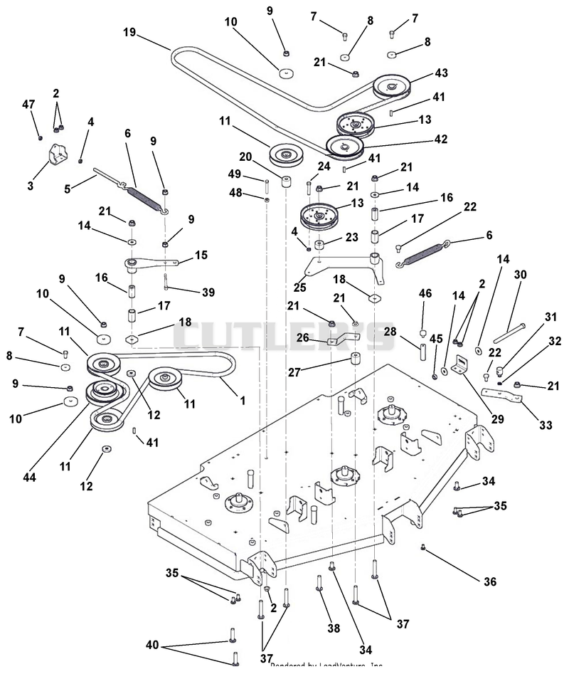 Belts, Pulleys And Idlers