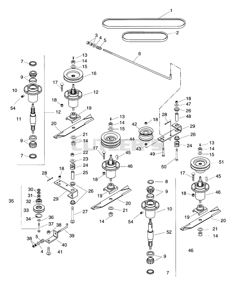 40" MOWER DRIVE