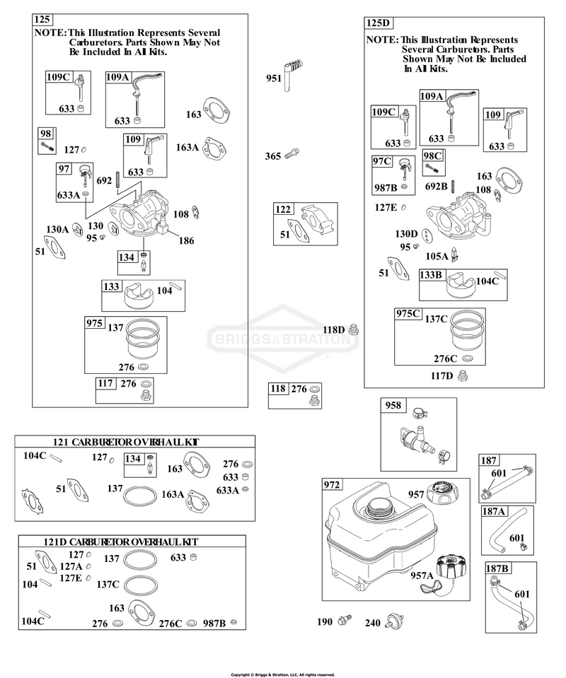 Carburetor, Fuel Supply