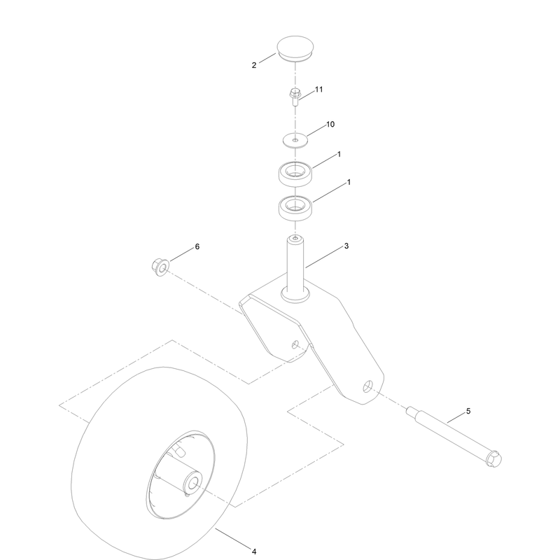 Caster Wheel Assembly
