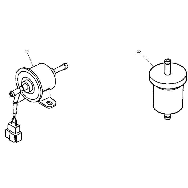 Fuel Pump and Filter Assembly