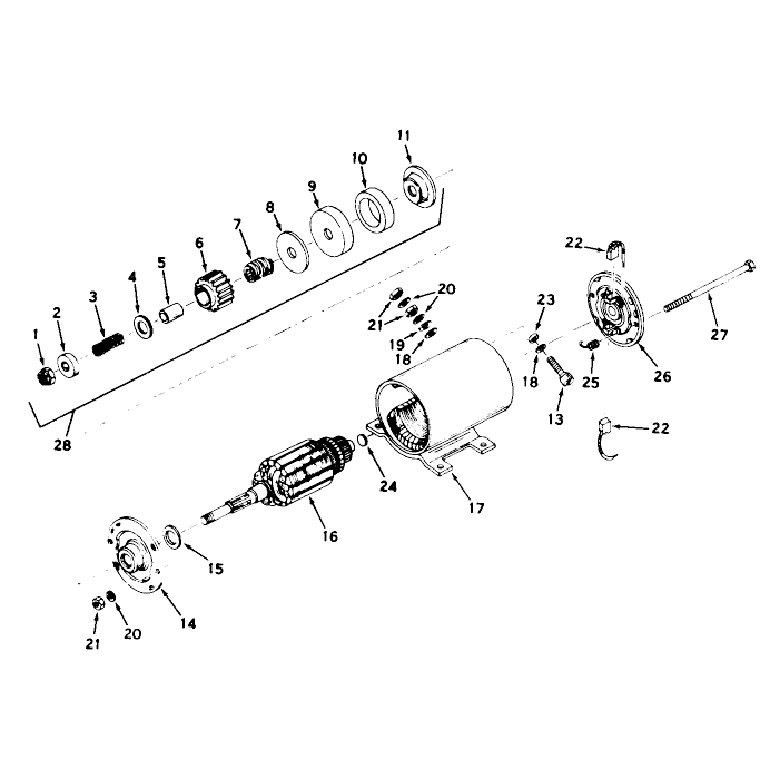Starter Motor No. 32468