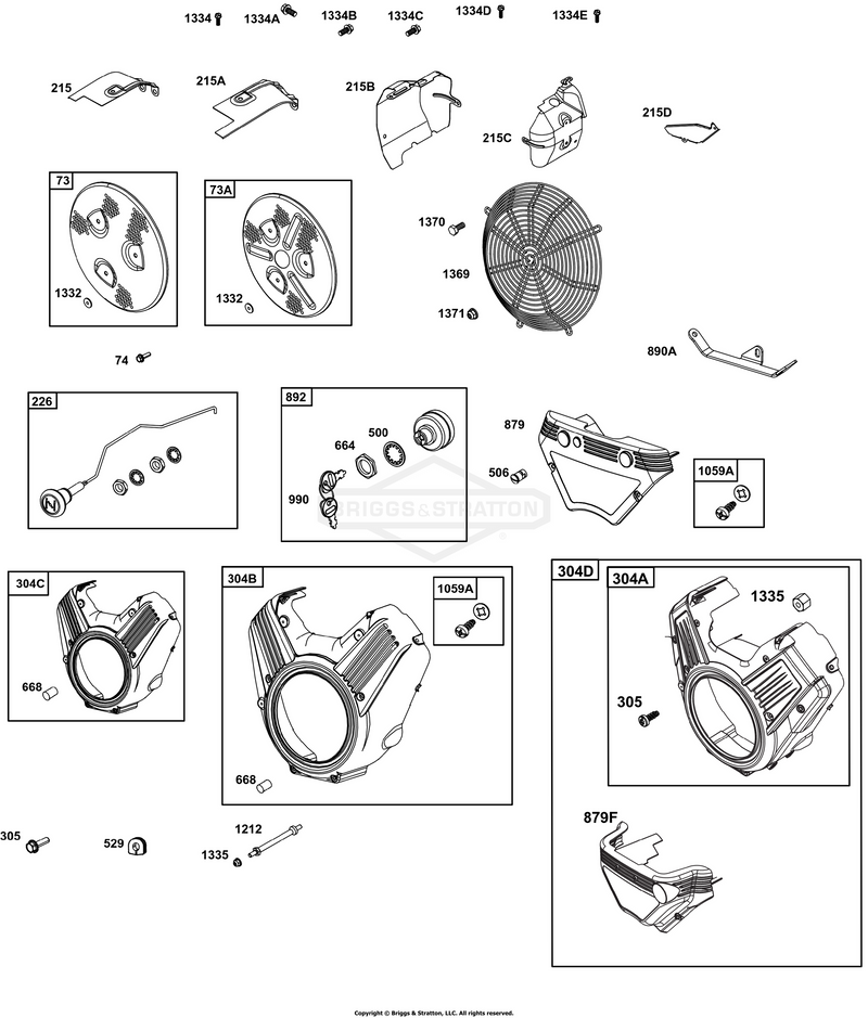 Air Guides, Rotating Screens, Blower Housings