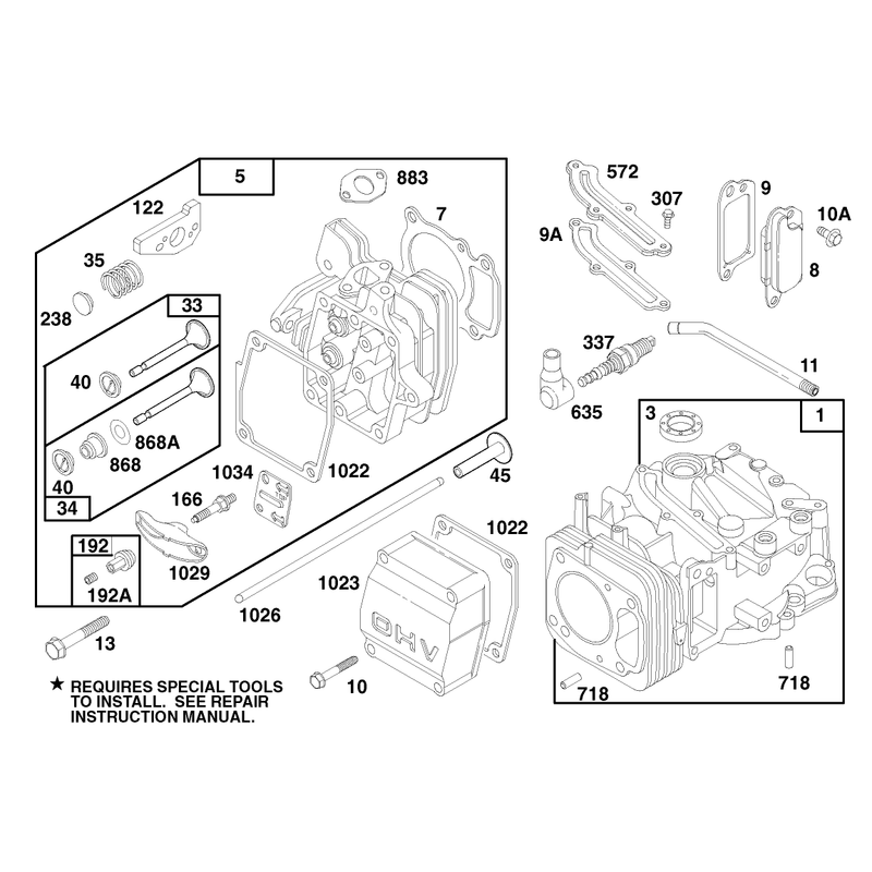 Engine GTS 150 Model No 20476 Only