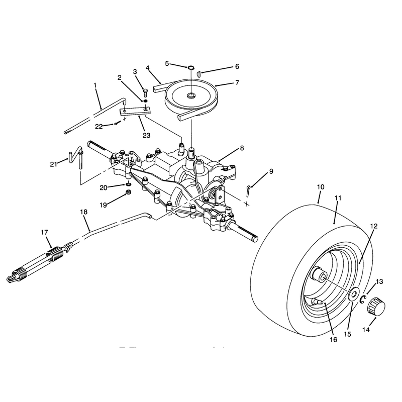 Rear Axle Assembly