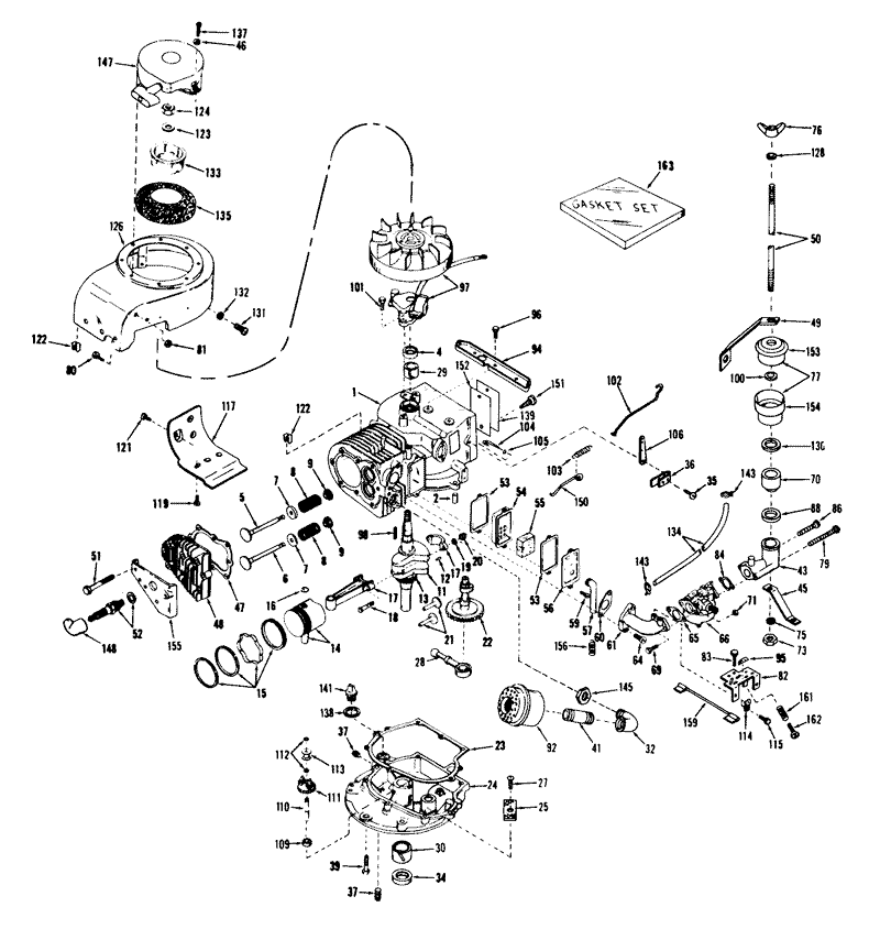 Engine Model No V50 60126g and 60127g