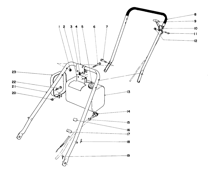 Handle Assembly H P Model