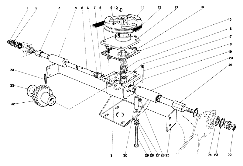 Gear Box Assembly
