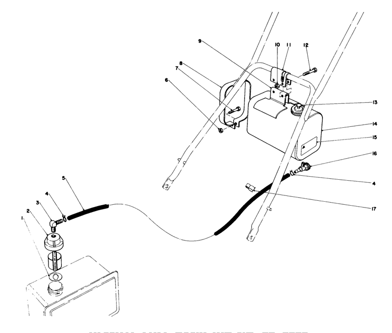 Remote Fuel Tank Kit No 28 5590
