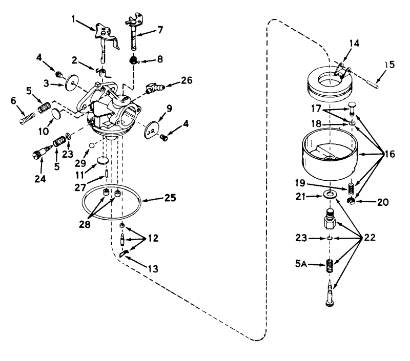 Carburetor No 631115
