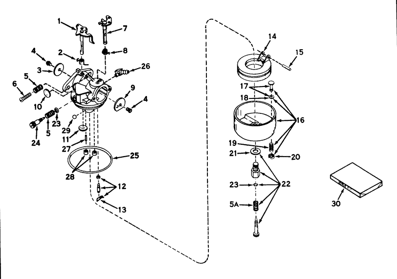 Carburetor No 631117