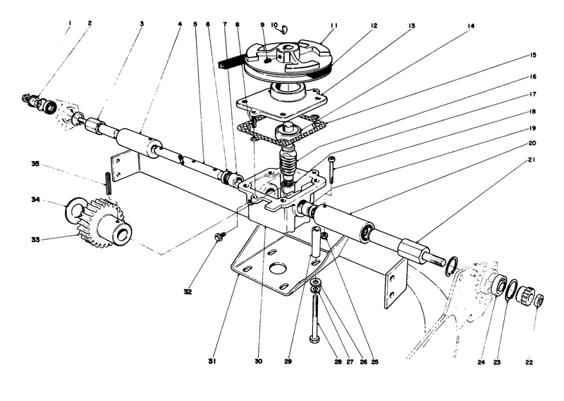 Gear Case Assembly