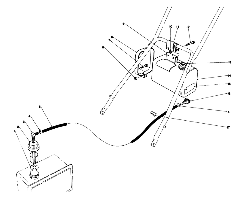 Remote Fuel Tank Kit No 28 5590 optional