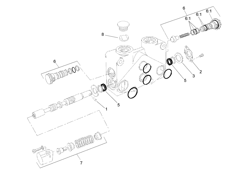 Valve Section Assembly No 108 5697