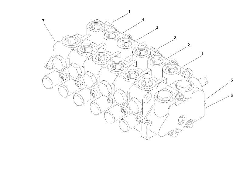 Hydraulic Valve Assembly 108 5680