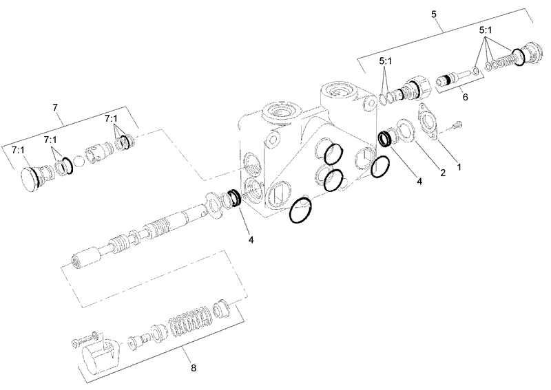 Valve Section Assembly No 108 5695