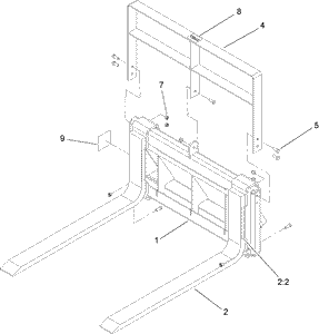Adjustable Forks Assembly