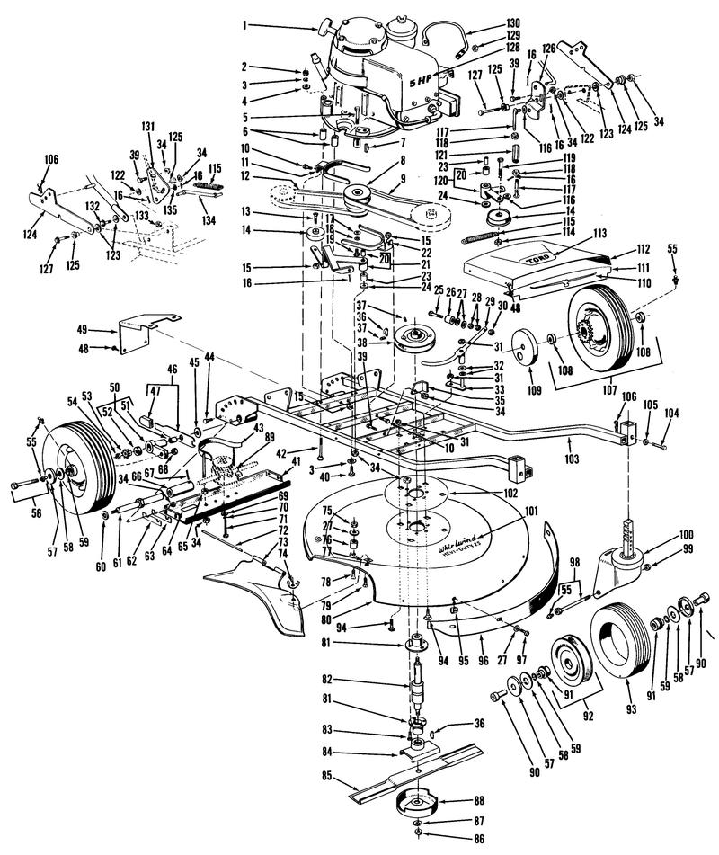 25in Hevi Duty Parts List