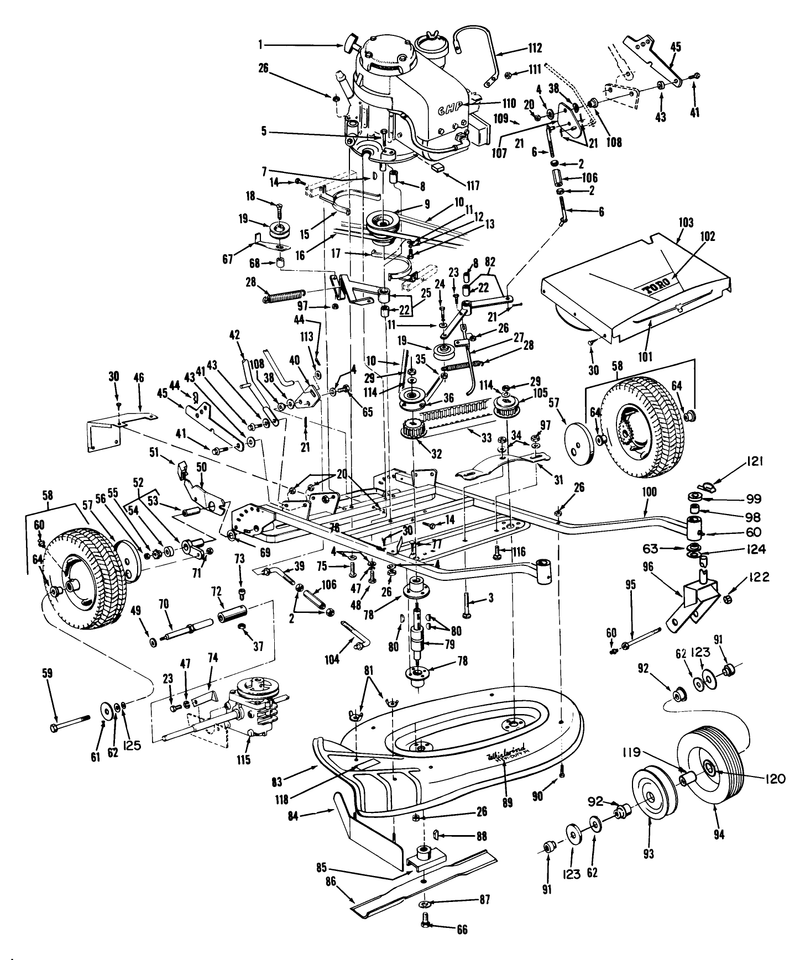 34in Hevi Duty Parts List