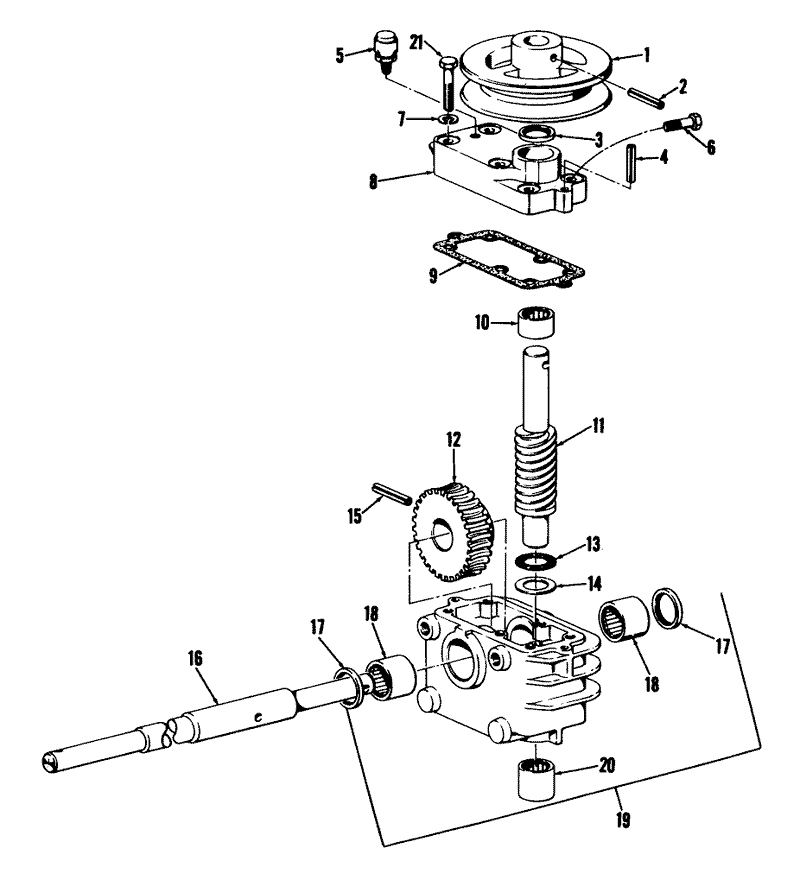 Gear Case Assembly