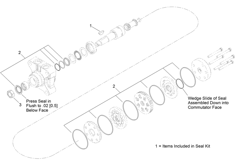 Hydraulic Motor Assembly No 127 9603