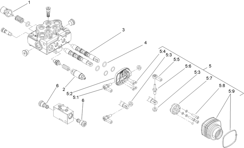 Control Valve Assembly No 119 4585