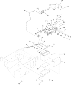 Battery and Electrical Assembly