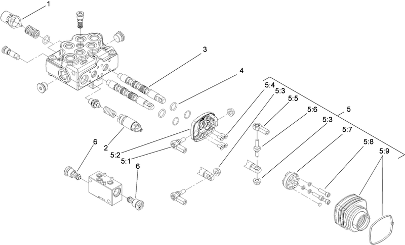 Control Valve Assembly No 119 4585
