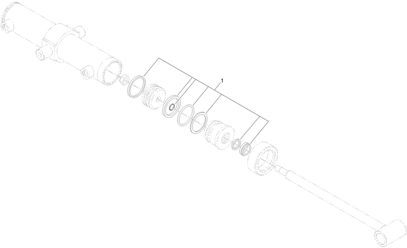 Hydraulic Cylinder Assembly No 117 6441