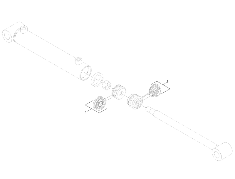 Hydraulic Cylinder Assembly No 121 1955