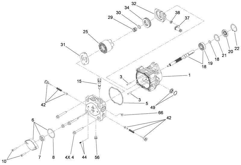 Hydraulic Pump Assembly No 117 6409