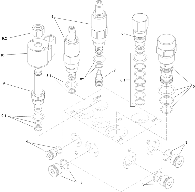 Cutter Valve Assembly No 121 1022