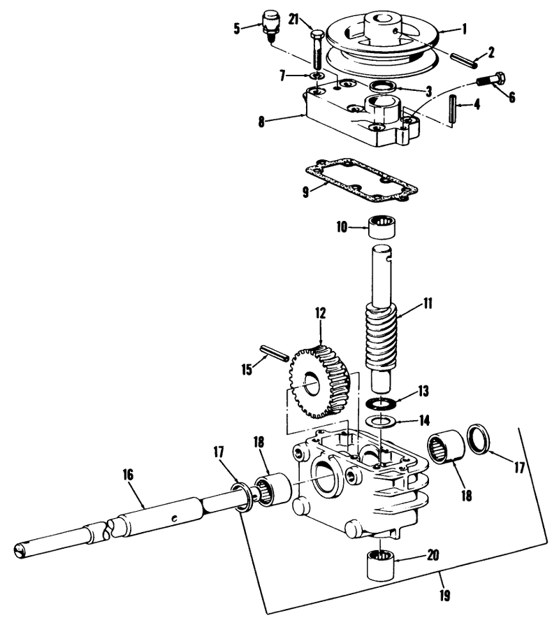 Gear Case Assembly