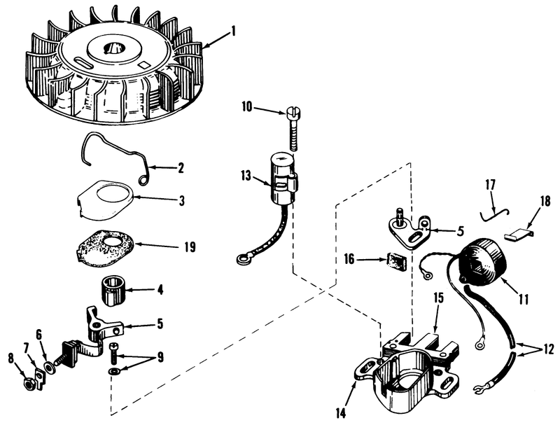 Magneto Model No 610689a