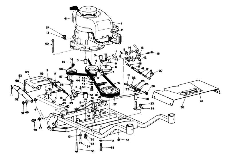 Engine And Frame Assembly