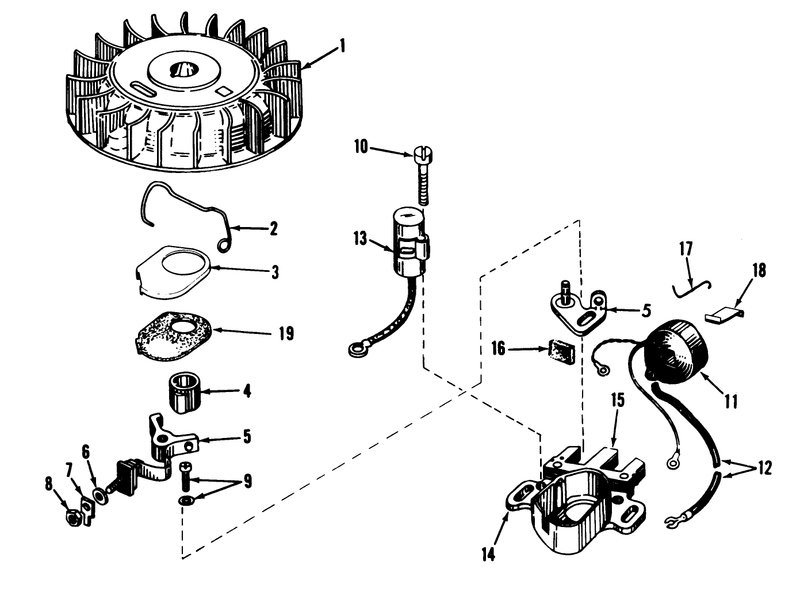 magneto Model No 610689a