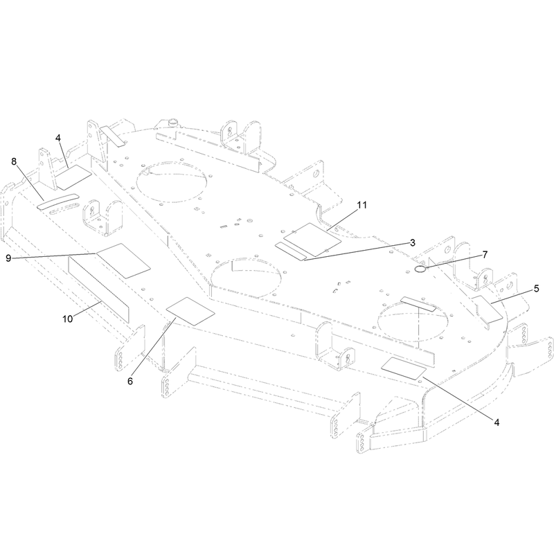 Deck Decal Assembly No 114-4487