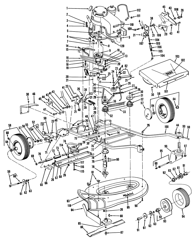 34in Hevi Duty Parts List